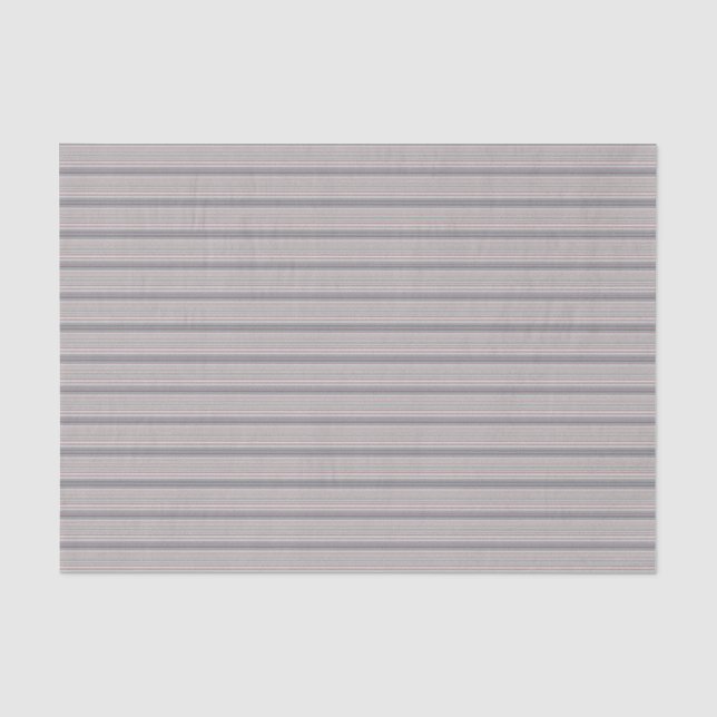 HAMbyWG - Gift Tissue - Gray w Red Fine Line Paper (Front)