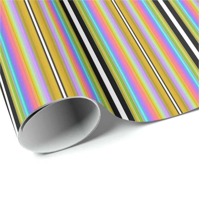 HAMbyWG - Gift Wrap, 30" x 6' - Roaring 20's Wrapping Paper (Roll Corner)
