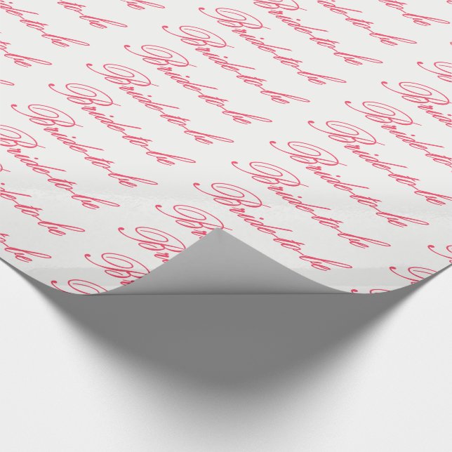 HAMbyWG - Gift Wrap - Bride-to-be (Corner)