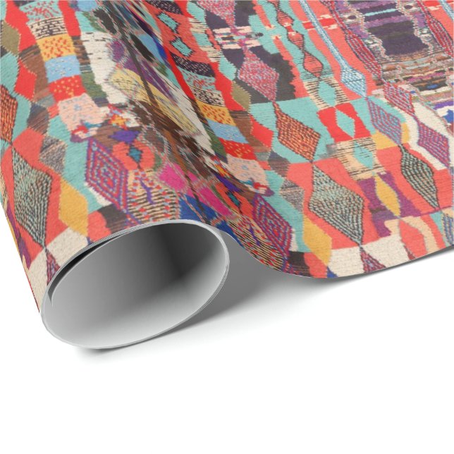 HAMbyWG - Gift Wrap - Moroccan Colorful Native (Roll Corner)