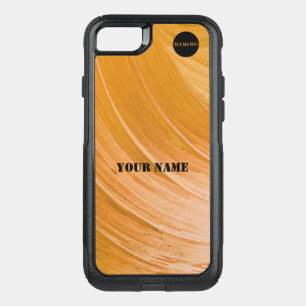 HAMbyWG - Gold Swirl OtterBox Commuter iPhone SE/8/7 Case