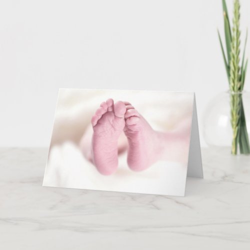 HAMbyWG _ Greeting Card _ Baby Belly w Booties