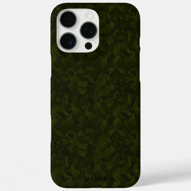 HAMbyWG  I pad  - Green Camouflage Case-Mate iPhone Case (Back)