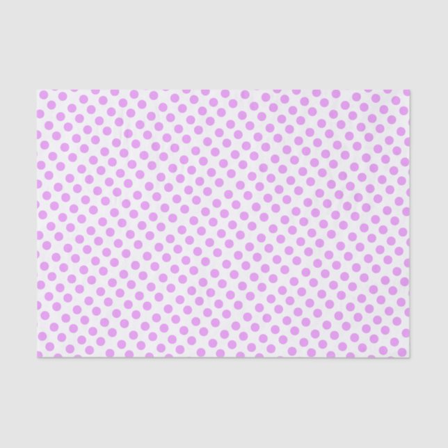 HAMbyWG - Light Violet Polka Dot Gift Tissue Tissue Paper (Front)