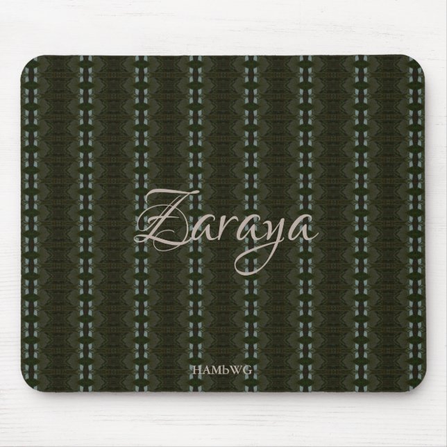 HAMbyWG - Mouse Pad -  Gypsy Dark Green (Front)