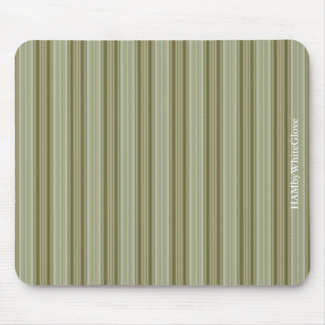 HAMbyWG - Mouse Pad - OliveStripe (Front)