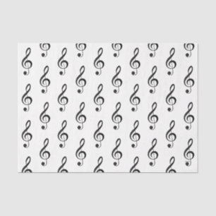 HAMbyWG - Musical Note G Clef - Tissue Paper