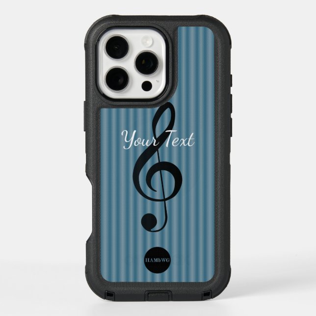 HAMbyWG  - Musical Note Theme Otterbox iPhone Case (Back)