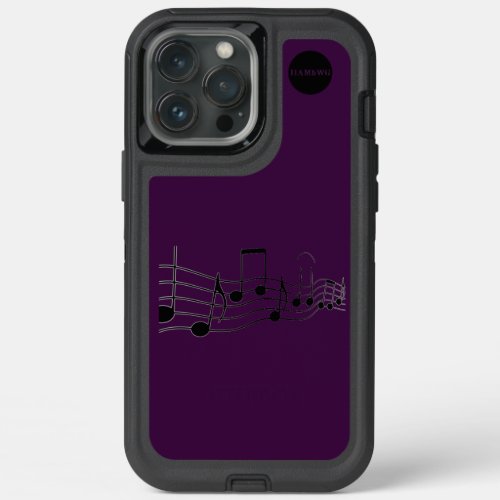 HAMbyWG  _ Musical Notes iPhone 13 Pro Max Case