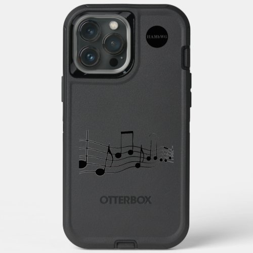 HAMbyWG  _ Musical Notes iPhone 13 Pro Max Case