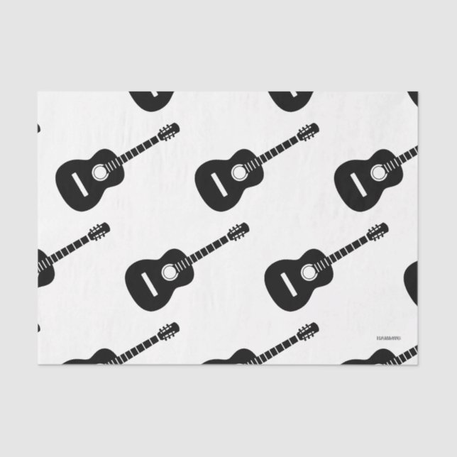 HAMbyWG - Musicians Acoustic Guitar Tissue Paper (Front)