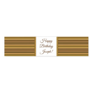 HAMbyWG - Napkin Band - Classic Stripes in Gold