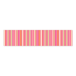 HAMbyWG - Napkin Band - Pink Bar Stripes
