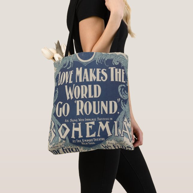 HAMbyWG - Novelty Tote Bag - Bohemia (Close Up)