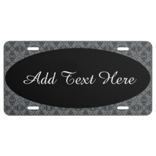 HAMbyWG offers Customizable Name License Plate