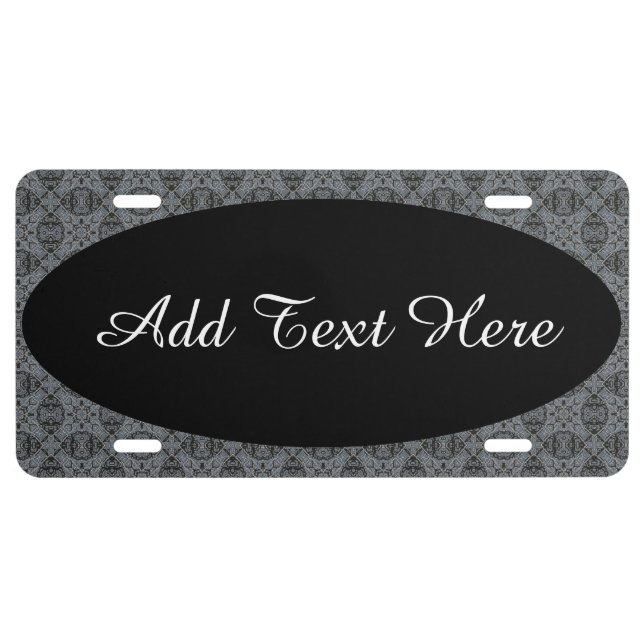 HAMbyWG offers Customizable Name License Plate (Front)