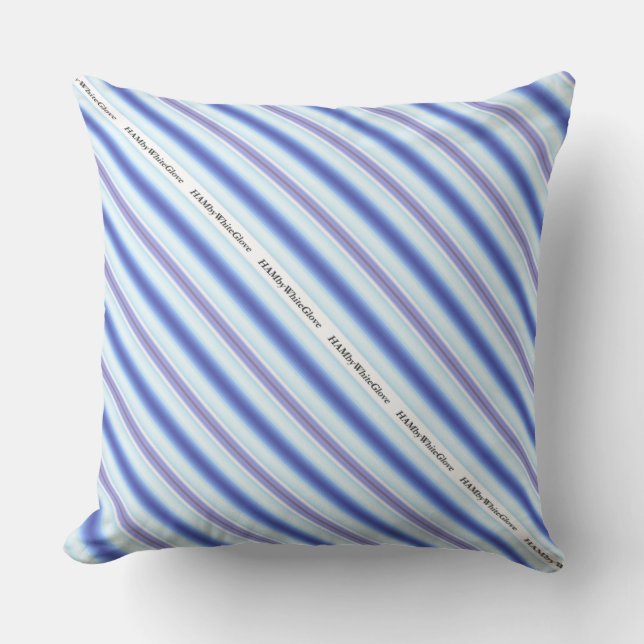HAMbyWG -Outdoor Throw Pillow 20" - Poolside (Front)
