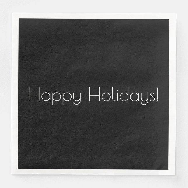 HAMbyWG - Paper Napkins - Happy Holidays (Front)