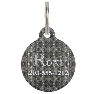 HAMbyWG - Pet Name Tag - Diamond Lace Large