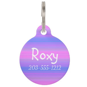 HAMbyWG - Pet Name Tag - Violet Pink