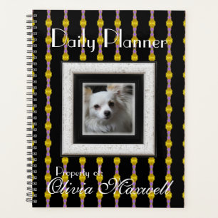 HAMbyWG - Photo Daily Planner - Opal & Gold Bars