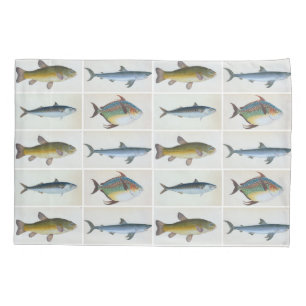 HAMbyWG - Pillow Case -Four Fish
