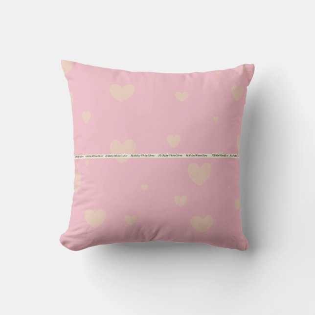 HAMbyWG - Pillows - Custom Colored Hearts (Front)