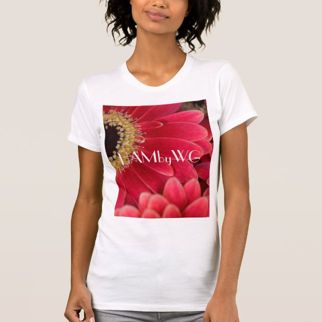 HAMbyWG Pink Gerber Daisies T-Shirt (Front)