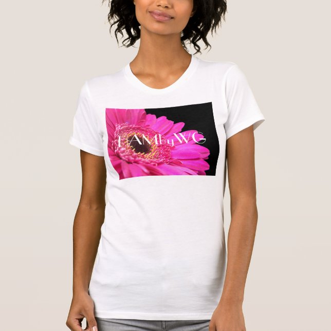 HAMbyWG - Pink Gerber Daisy T-Shirt (Front)