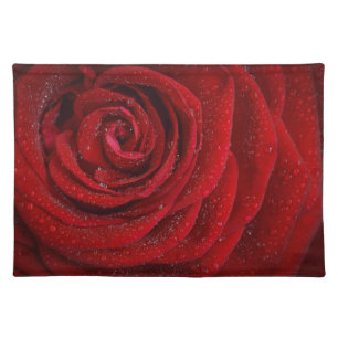 HAMbyWG - Placemats 20" x 14" - Red Rose