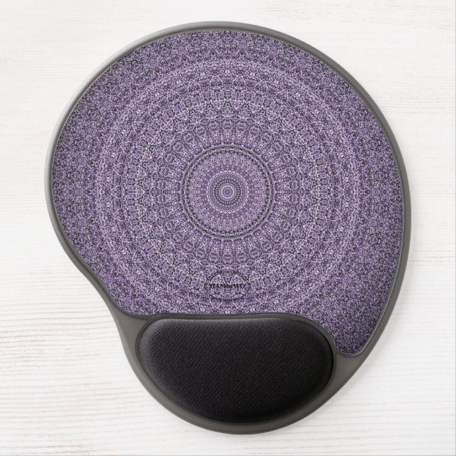 HAMbyWG  - Purple Mandala Gel Mouse Pad (Front)