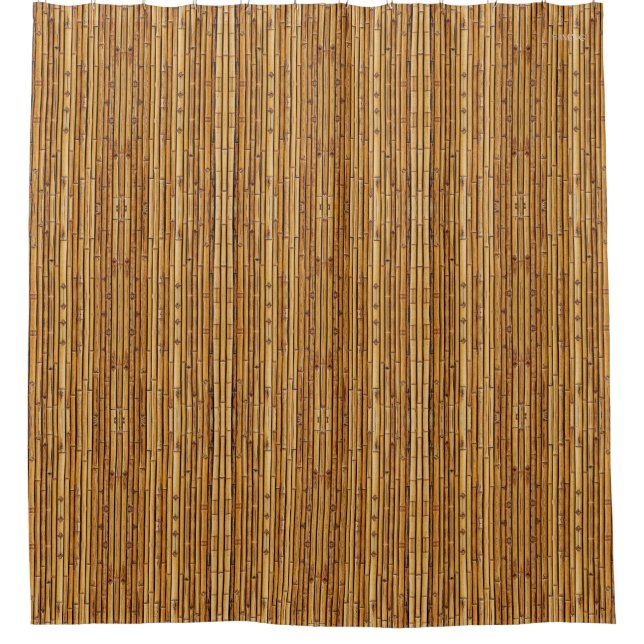 HAMbyWG - Shower Curtain - Bamboo (Front)