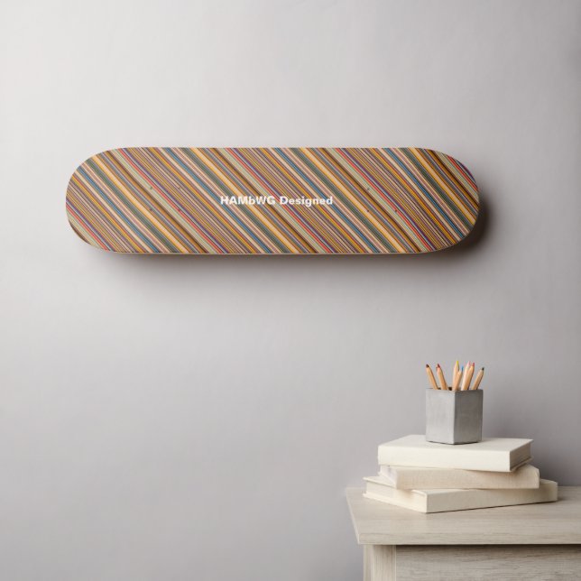 HAMbyWG - Skateboard - Crayola Deck (Wall Art (Horz))