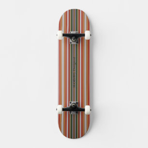 HAMbyWG - Skateboard - Green Opal Red Stripes Deck