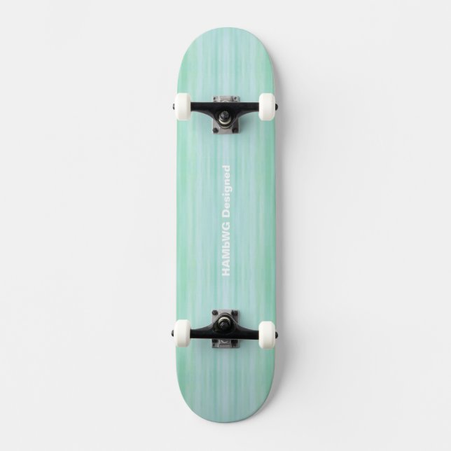 HAMbyWG - Skateboard - Mint Wash Deck (Front)
