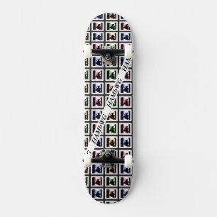 HAMbyWG - Skateboard - Teddy Bear - Negative Image Deck