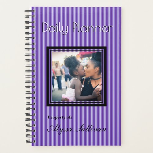 HAMbyWG _ Small Daily Planner _ Bright Purple