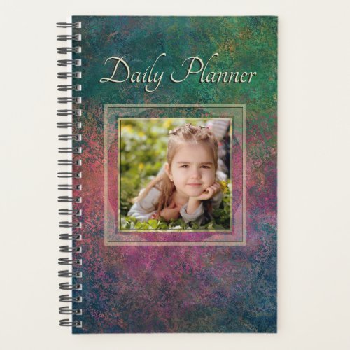 HAMbyWG _ Small Daily Planner _ Ethereal Teal