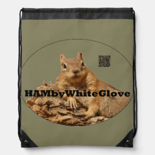 HAMbyWG - Squirrel Drawstring Backpack - Any Color