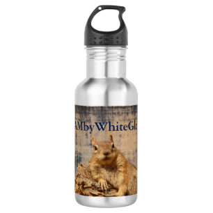HAMbyWG Squirrel/Vintage- Water Bottle Stainless