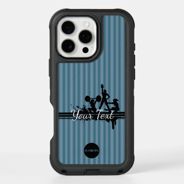 HAMbyWG  -  Surfer Theme Otterbox iPhone Case (Back)