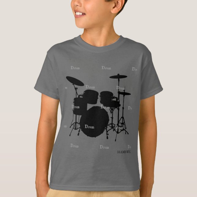 HAMbyWG - T-shirt - Drums (Front)
