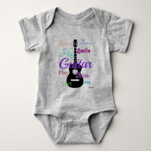 HAMbyWG _  T Shirt _  Multi_Color _  Guitar