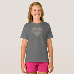 HAMbyWG - T-Shirts - Heart w Logo - Gray