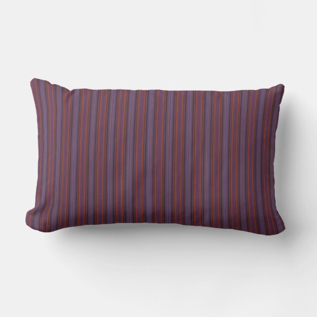 HAMbyWG - Throw or Lumbar Pillow - Plum Cranberry (Front)