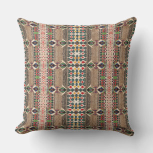 HAMbyWG - Throw Pillow - Bohemian Multi-Color