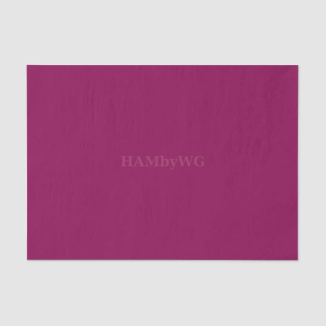 HAMbyWG - Tissue Paper - Cherry (Front)