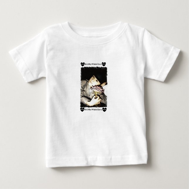 HAMbyWG Toddler Ruffle Tee - Heart throb T (Front)