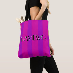 HAMbyWG - Tote Bag  - Pink/Purple