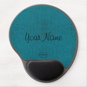 HAMbyWG - Turquoise with Flecks Gel Mouse Pad